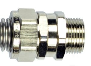 Nickel Plated Brass Connector for S/S Pliable Conduit